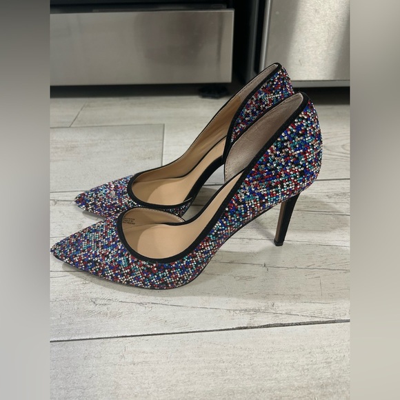 INC Rhinestone Heels - Picture 2 of 3